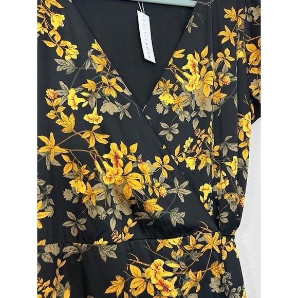 Baltic Born Floral True Wrap Maxi Dress Plus Size 3X High Low Wedding Romantic - Picture 14 of 16